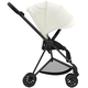 Детская коляска Mios III Matt Black, Off White
