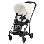 Детская коляска Mios III Matt Black, Off White