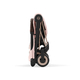 Детская коляска Cybex Coya Rosegold Peach Pink с дождевиком и бампером