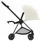 Детская коляска Mios III Matt Black, Off White