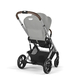 Детская коляска Cybex Balios S Lux SLV 2 в 1 Stone Grey с дождевиком