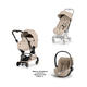 Детская коляска Cybex Coya Style Rosegold Cozy Beige с дождевиком Детская коляска Cybex Coya Style Rosegold Cozy Beige с дождевиком