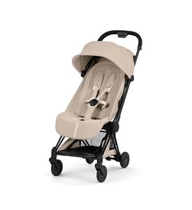 Детская коляска Cybex Coya Style Matt Black Cozy Beige с дождевиком Детская коляска Cybex Coya Style Matt Black Cozy Beige с дождевиком