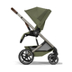 Детская коляска Cybex Balios S Lux TPE 2 в 1 Moss Green, спальный блок Fold Cot и дождевик Детская коляска Cybex Balios S Lux TPE 2 в 1 Moss Green, спальный блок Fold Cot и дождевик