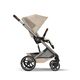 Детская коляска Cybex Balios S Lux TPE 2 в 1 Almond Beige, спальный блок Fold Cot и дождевик Детская коляска Cybex Balios S Lux TPE 2 в 1 Almond Beige, спальный блок Fold Cot и дождевик