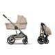 Детская коляска Cybex Balios S Lux TPE 2 в 1 Almond Beige, спальный блок Fold Cot и дождевик Детская коляска Cybex Balios S Lux TPE 2 в 1 Almond Beige, спальный блок Fold Cot и дождевик