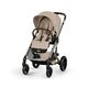 Детская коляска Cybex Balios S Lux TPE 2 в 1 Almond Beige, спальный блок Fold Cot и дождевик Детская коляска Cybex Balios S Lux TPE 2 в 1 Almond Beige, спальный блок Fold Cot и дождевик