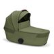 Детская коляска Cybex Balios S Lux TPE 2 в 1 Moss Green, спальный блок Fold Cot и дождевик