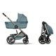 Детская коляска Cybex Balios S Lux TPE 2 в 1 Stormy Blue, спальный блок Fold Cot и дождевик Детская коляска Cybex Balios S Lux TPE 2 в 1 Stormy Blue, спальный блок Fold Cot и дождевик
