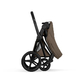 Коляска Priam 5 Style Matt Black 2 в 1 Coconut Brown