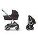 Детская коляска Cybex Balios S Lux TPE 2 в 1 Chocolate Brown, спальный блок Fold Cot и дождевик Детская коляска Cybex Balios S Lux TPE 2 в 1 Chocolate Brown, спальный блок Fold Cot и дождевик