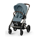 Детская коляска Cybex Balios S Lux TPE 2 в 1 Stormy Blue, спальный блок Fold Cot и дождевик