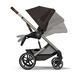 Детская коляска Cybex Balios S Lux TPE 2 в 1 Chocolate Brown, спальный блок Fold Cot и дождевик
