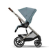 Детская коляска Cybex Balios S Lux TPE 2 в 1 Stormy Blue, спальный блок Fold Cot и дождевик