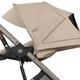 Детская коляска Cybex Balios S Lux TPE 2 в 1 Almond Beige, спальный блок Fold Cot и дождевик