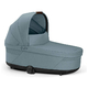 Детская коляска Cybex Balios S Lux TPE 2 в 1 Stormy Blue, спальный блок Fold Cot и дождевик