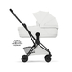 Детская коляска Cybex Coya Style Matt Black Off White с дождевиком Детская коляска Cybex Coya Style Matt Black Off White с дождевиком