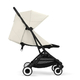 Детская коляска Orfeo BLK Canvas White с дождевиком и бампером