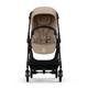 Детская коляска Cybex Melio Carbon Almond beige Детская коляска Cybex Melio Carbon Almond beige