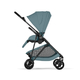 Детская коляска Cybex Melio Carbon Stormy blue Детская коляска Cybex Melio Carbon Stormy blue
