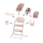 Стульчик для кормления Cybex LEMO PT 4-in-1 Set Pearl Pink Стульчик для кормления Cybex LEMO PT 4-in-1 Set Pearl Pink