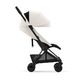 Детская коляска  Cybex Coya шасси Matt Black  Off White +  дождевик