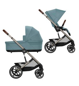 Детская коляска Cybex Balios S Lux TPE 2 в 1 Stormy Blue