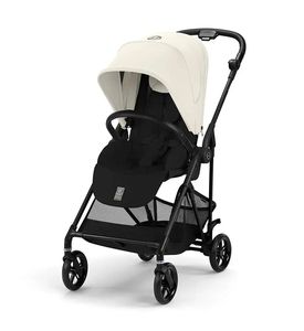 Детская коляска Cybex Melio Carbon Canvas White