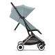 Детская коляска Cybex Orfeo TPE Stormy Blue с дождевиком и бампером