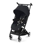 Детская коляска Cybex Libelle BLK Magic Black с дождевиком и бампером