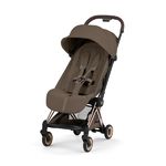 Детская коляска Cybex Coya Style Rosegold Coconut Brown с дождевиком Детская коляска Cybex Coya Style Rosegold Coconut Brown с дождевиком