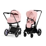 Детская коляска Cybex e-Priam IV 2-в-1 Rosegold цвет Cozy Beige Детская коляска Cybex e-Priam IV 2-в-1 Rosegold цвет Cozy Beige
