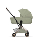 Детская коляска Cybex Coya Style Rosegold Sage Green с дождевиком Детская коляска Cybex Coya Style Rosegold Sage Green с дождевиком