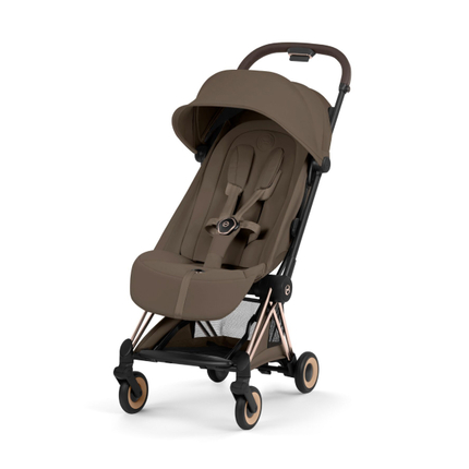 Детская коляска Cybex Coya Style Rosegold Coconut Brown с дождевиком Детская коляска Cybex Coya Style Rosegold Coconut Brown с дождевиком
