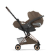 Детская коляска Cybex Coya Style Rosegold Coconut Brown с дождевиком Детская коляска Cybex Coya Style Rosegold Coconut Brown с дождевиком