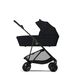 Детская коляска 2 в 1 Cybex Melio Carbon Magic Black