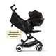 Детская коляска Cybex Libelle BLK Magic Black с дождевиком и бампером Детская коляска Cybex Libelle BLK Magic Black с дождевиком и бампером