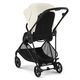 Детская коляска 2 в 1 Cybex Melio Carbon Canvas White