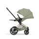 Коляска Priam 5 Style Rosegold 2 в 1 Sage Green