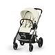 Детская коляска Cybex Balios S Lux TPE 2 в 1 Seashell Beige спальный блок и дождевик