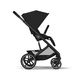 Детская коляска Cybex Balios S Lux BLK 2 В 1 Moon Black спальный блок и дождевик