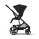 Детская коляска Cybex Balios S Lux BLK 2 В 1 Moon Black спальный блок и дождевик
