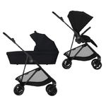 Детская коляска 2 в 1 Cybex Melio Carbon Magic Black