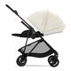 Детская коляска 2 в 1 Cybex Melio Carbon Canvas White