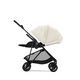 Детская коляска Cybex Melio Carbon Canvas White