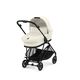 Детская коляска 2 в 1 Cybex Melio Carbon Canvas White