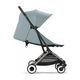 Детская коляска Cybex Orfeo TPE Stormy Blue с дождевиком и бампером