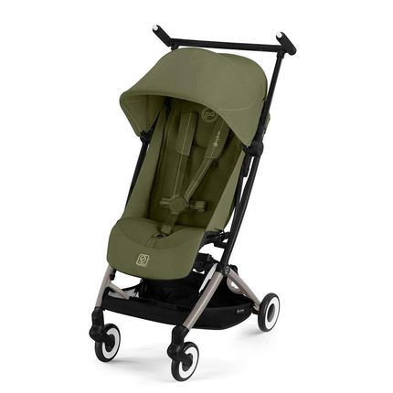 Детская коляска Cybex Libelle TPE Moss Green с дождевиком и бампером Детская коляска Cybex Libelle TPE Moss Green с дождевиком и бампером