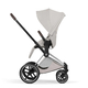 Коляска Cybex Priam 5 Style Chrome Brown 2 в 1 City Grey