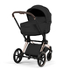 Коляска Cybex Priam 5 Style Rosegold 2 в 1 Sepia Black